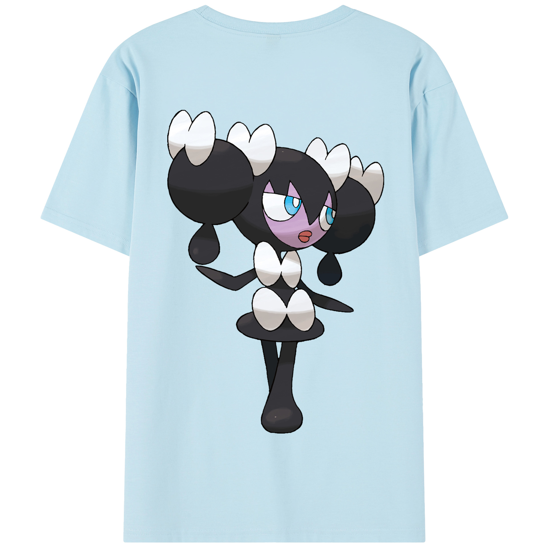 （画像用） ポケットモンスター Pokémon 綿100％半袖Tシャツ（背面プリント）